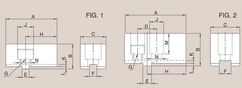 S - Soft Jaws For Pull Back Power Chuck Specifications